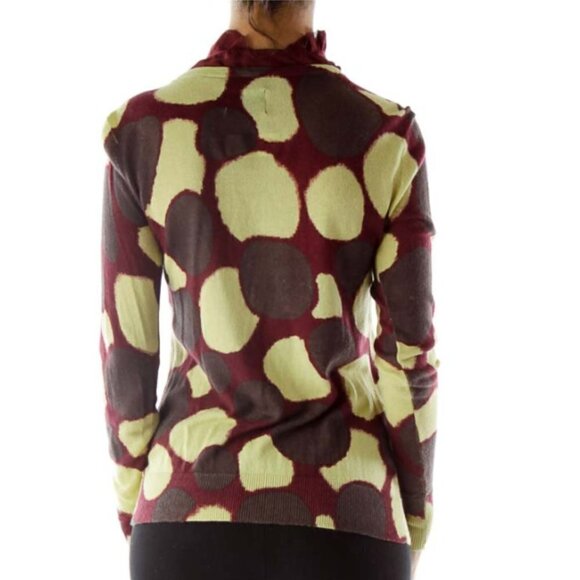 Simply Vera Vera Wang Brown Red Yell - Picture 2 of 3